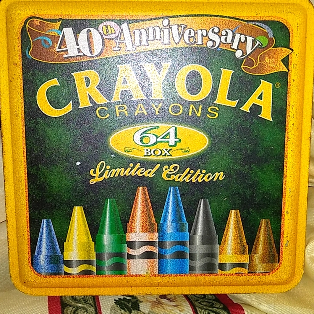 Collector 40th anniversary Crayola crayons